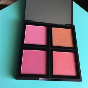 Elf blush palette and L’Oréal eyeshadow palette